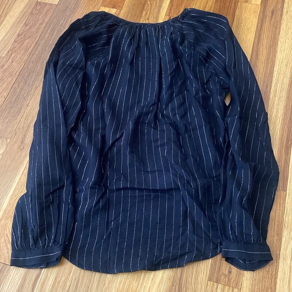 Rails Women’s Black and Gold Striped Blouse Size XS - Picture 7 of 7